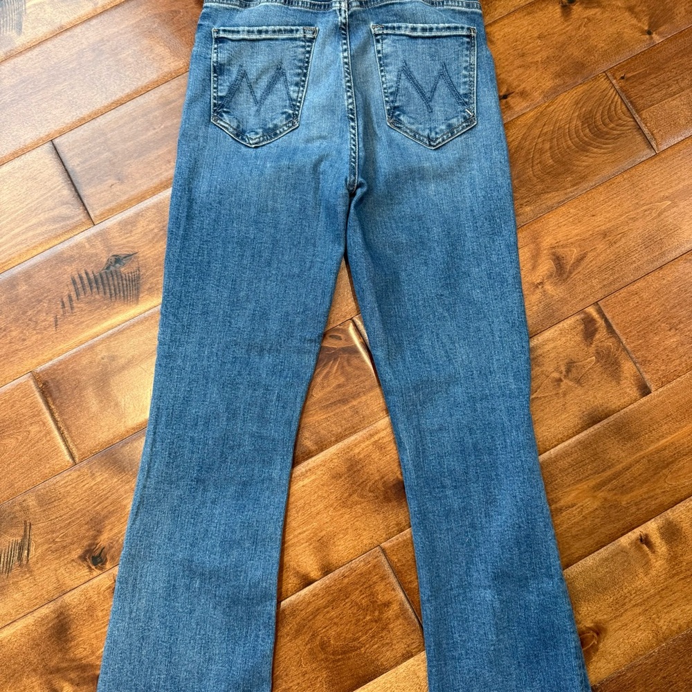 MOTHER Flare Jeans in Classic Blue